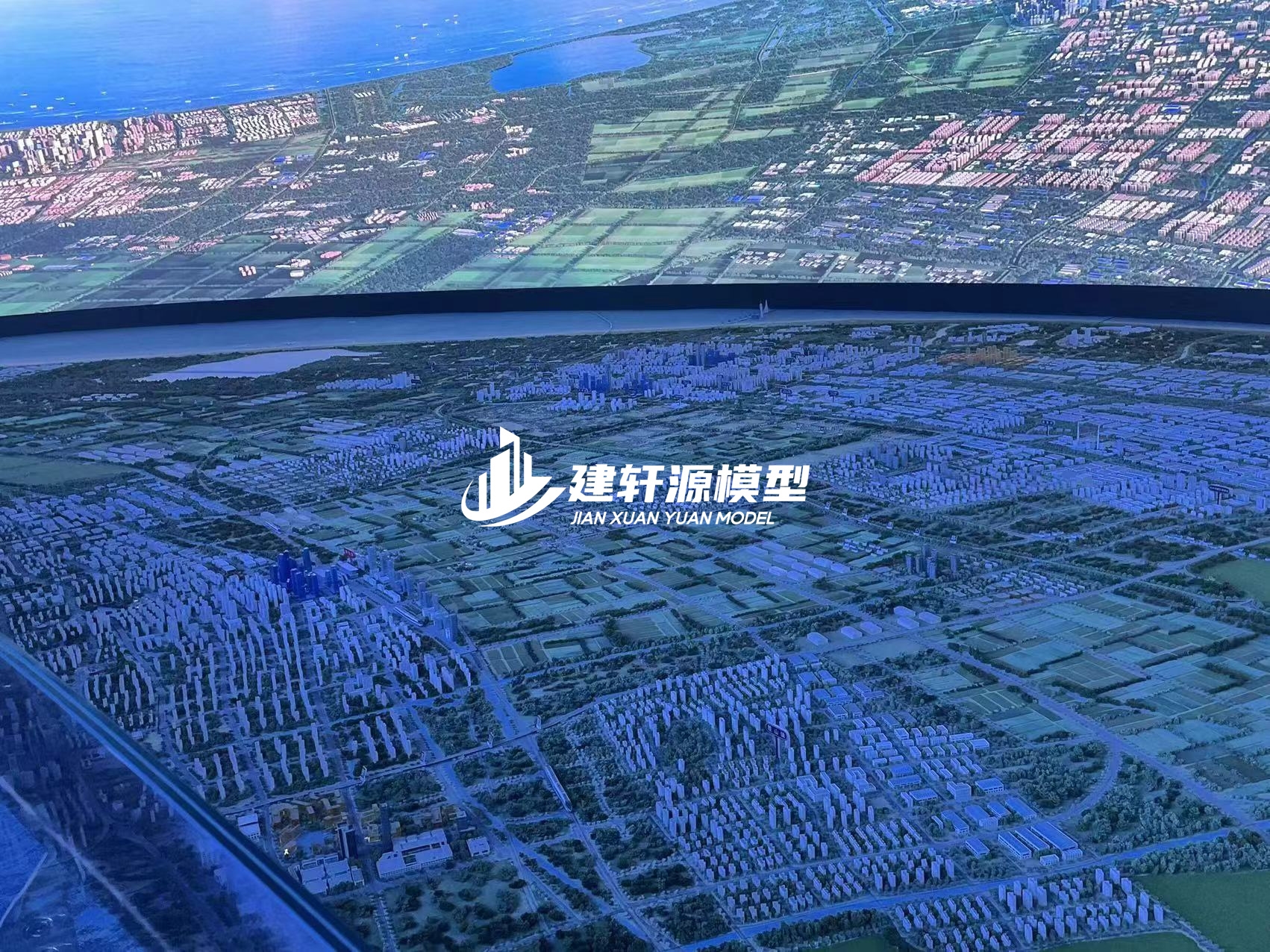 颍州城市规划模型制作